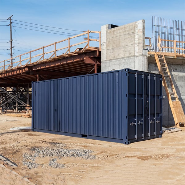 we provide around-the-clock support for any issues or concerns with our construction site storage containers